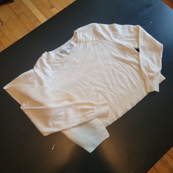 Zara Knit Sweater Cropped Size Small - Picture 8 of 8